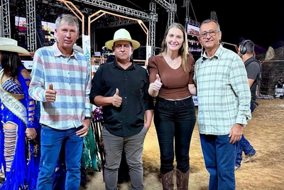 Gislaine Lebrinha destina R$ 50 mil para o Rodeio Vale do Paraíso